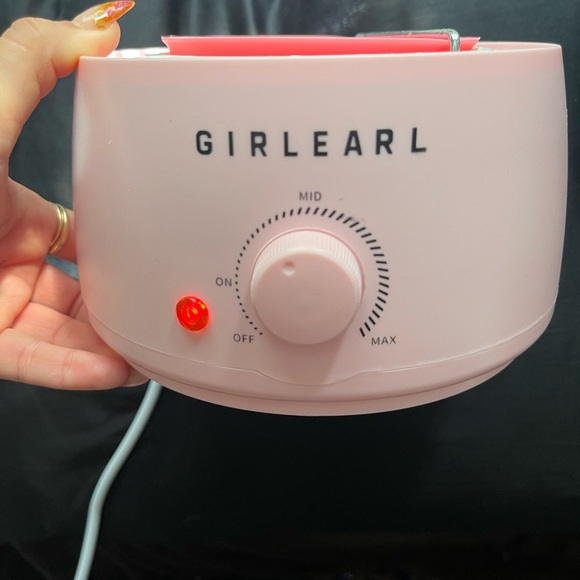 Waxing Kit GIRLEARLE Wax Warmer Hair Removal at Home with Beads - Picture 10 of 10